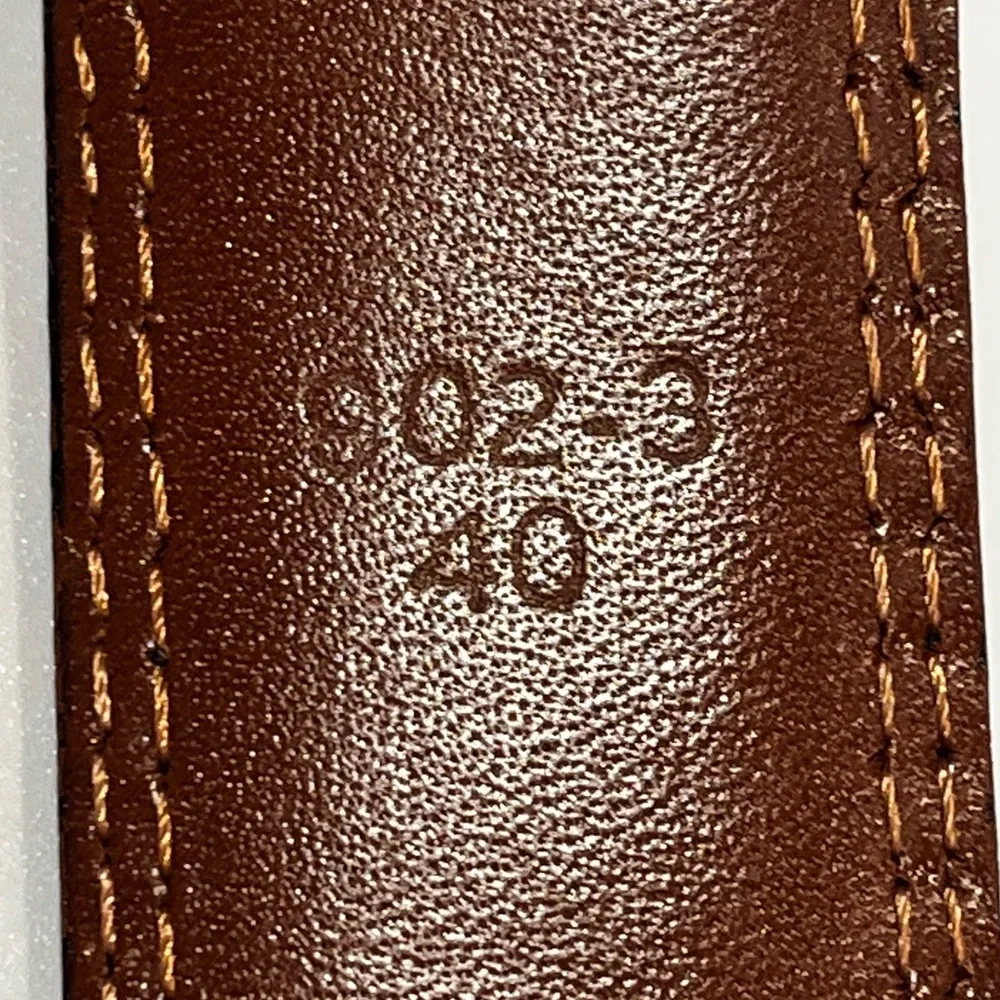 Antigua Dress Belt - Cognac - Picture 4 of 5